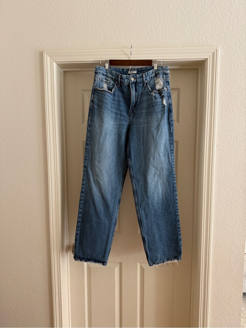 Good American Good 90s Style Jeans Medium Wash Size 10